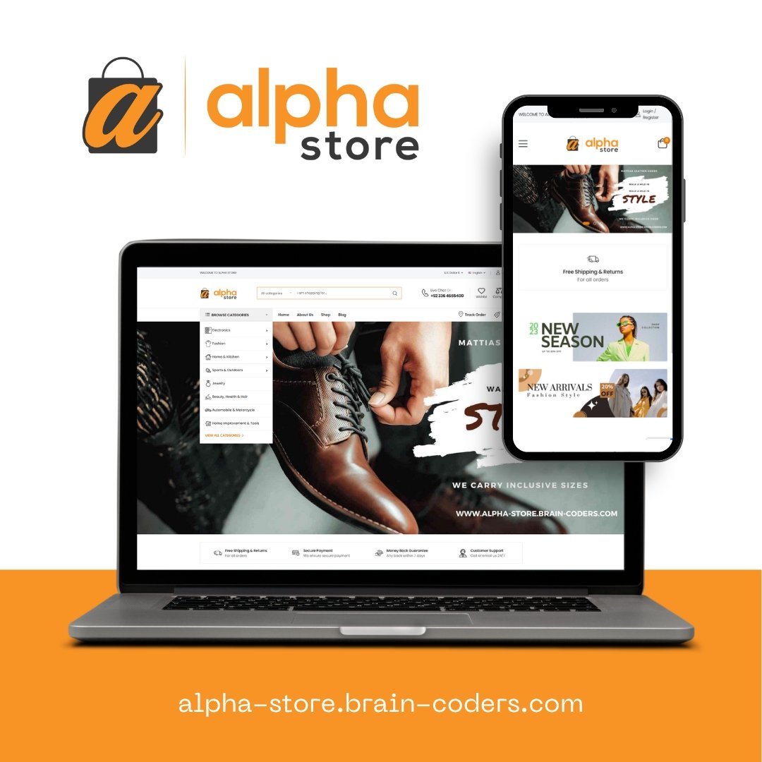 Alpha Store #FF3A2D